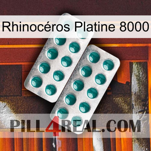Rhinocéros Platine 8000 dapoxetine2